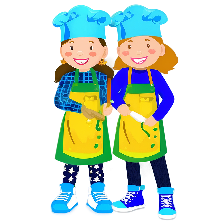Kids Cooking Fun Png Acy68 PNG image