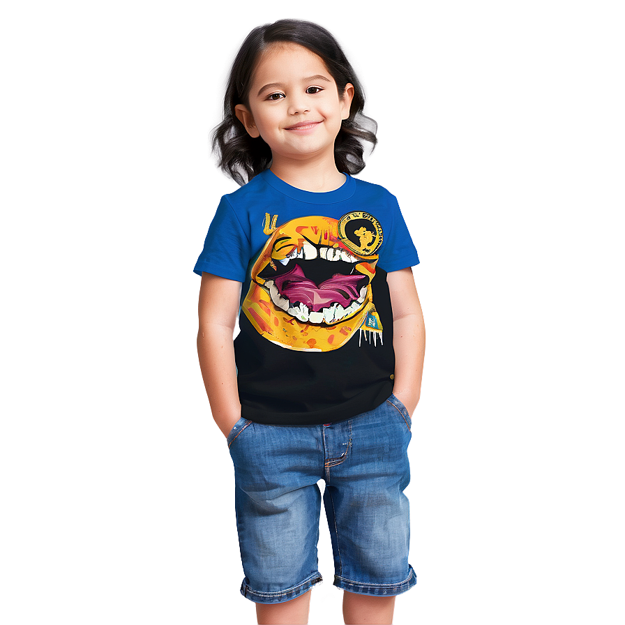 Kids Denim Jorts Png 06132024 PNG image