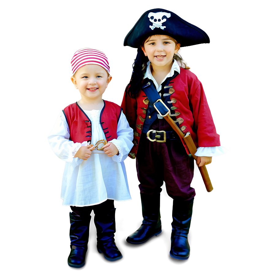 Kids Dressed As Pirates Png 18 PNG image