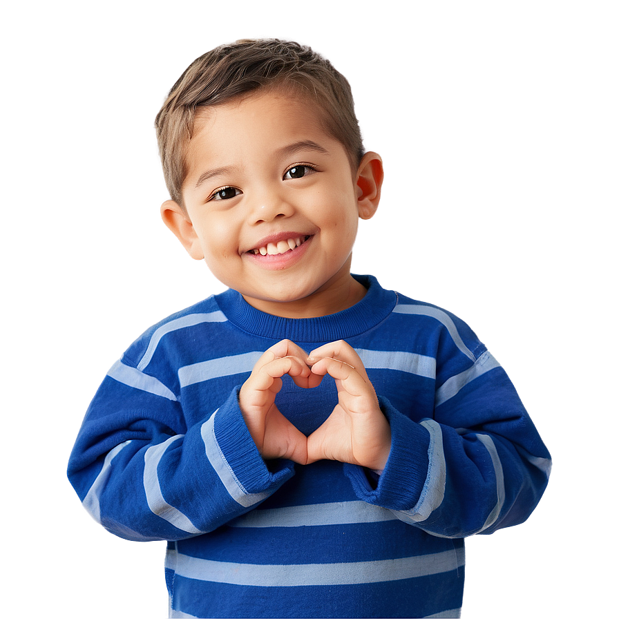 Kids Heart Hands Png 06292024 PNG image