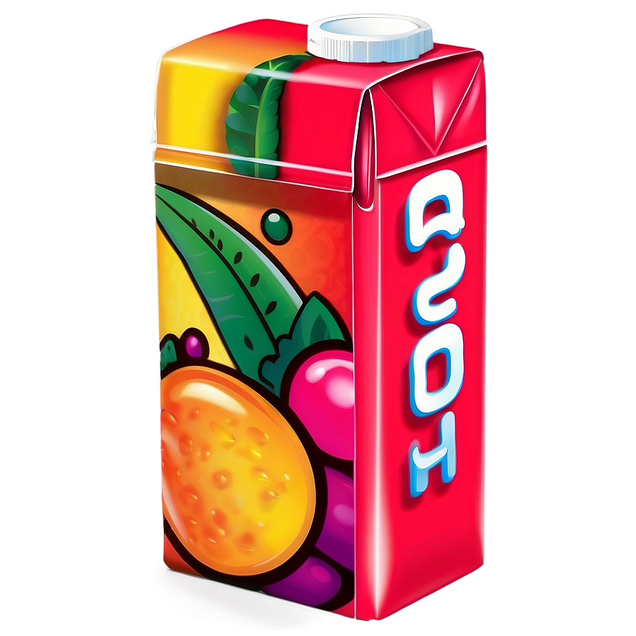 Kids Juice Box Design Png Vao PNG image