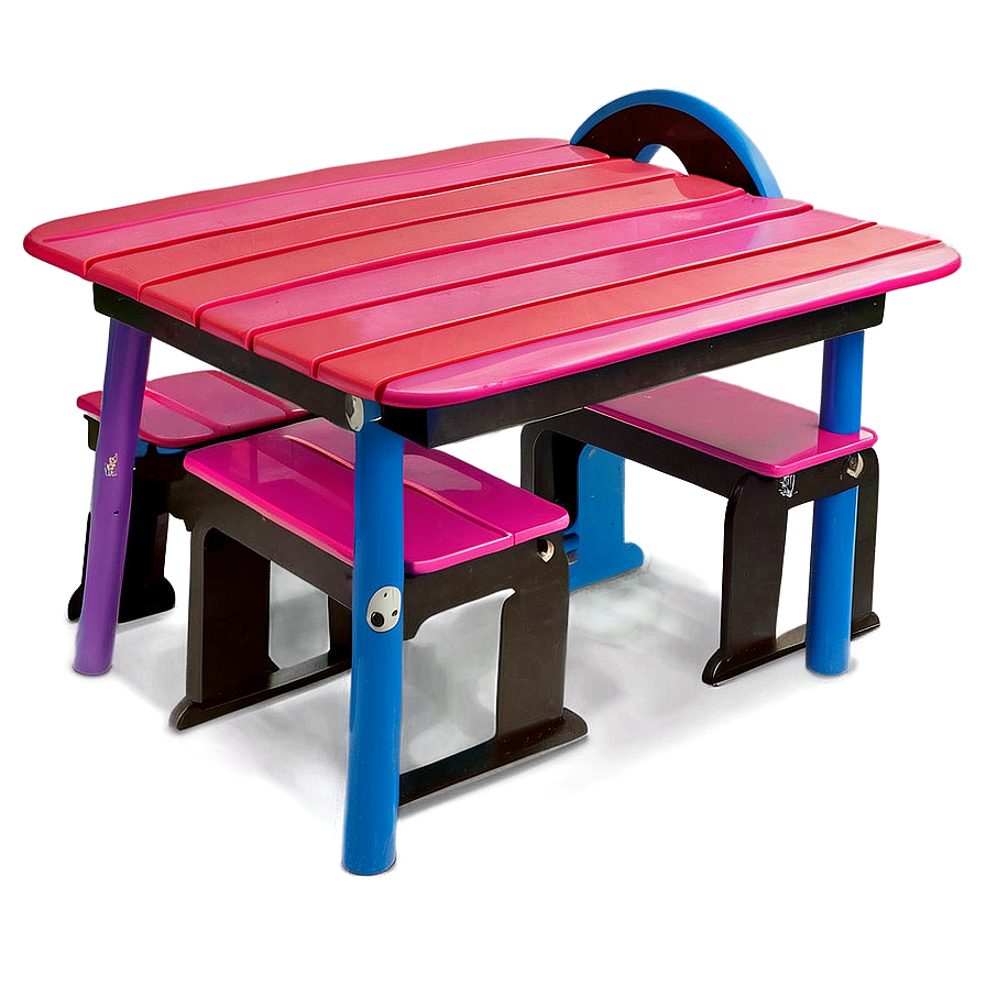 Kids Outdoor Table Png Mse PNG image