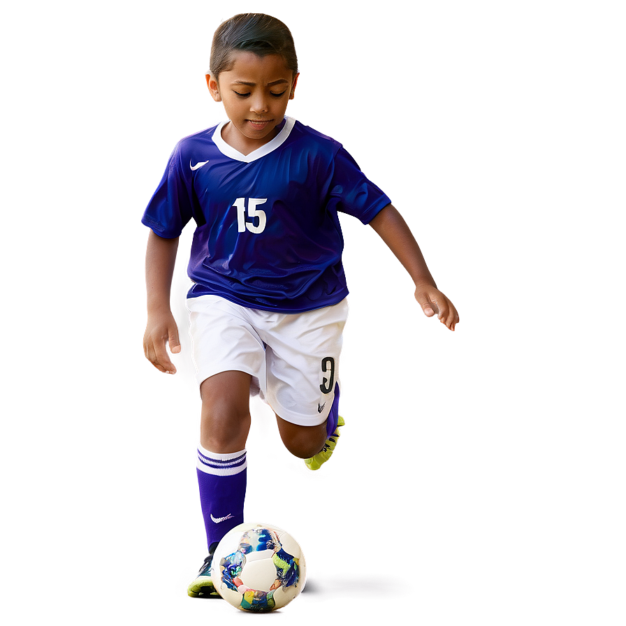 Kids Playing Soccer Png 05212024 PNG image