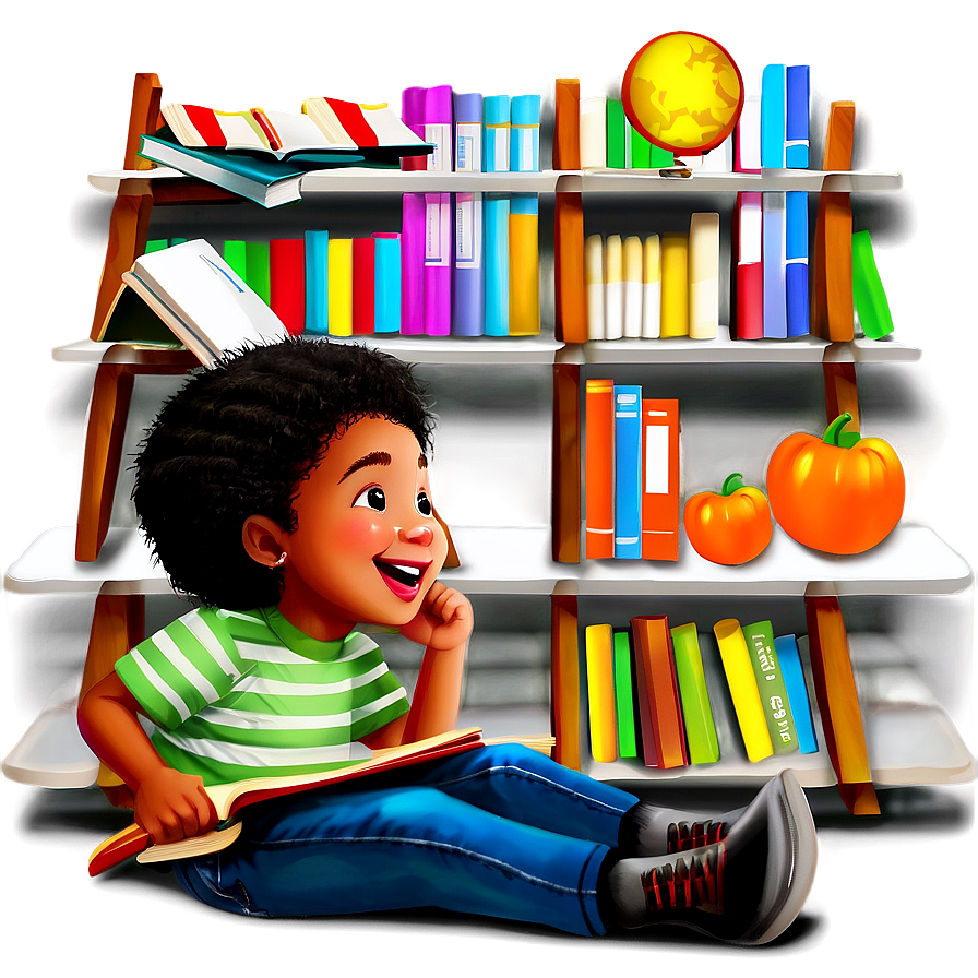 Kids Reading Books Png 19 PNG image