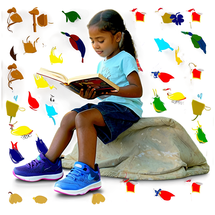 Kids Reading Books Png 38 PNG image