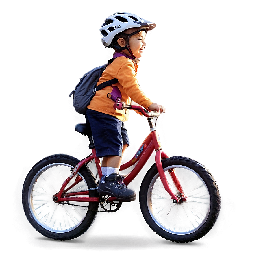 Kids Riding Bikes Png 05242024 PNG image