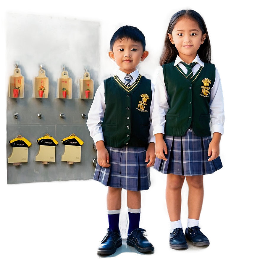 Kids School Uniforms Png Tib PNG image