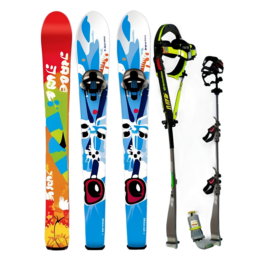 Kids' Skis Png Kvr PNG image