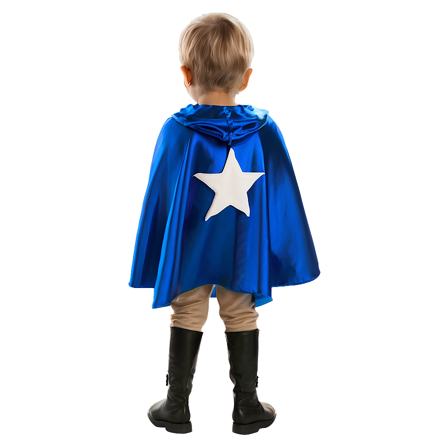 Kids Superhero Cape Costume Png 30 PNG image