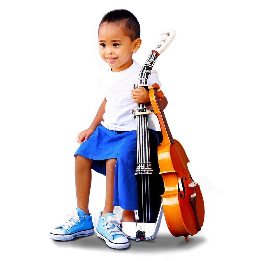 Kids With Musical Instruments Png Bmg56 PNG image