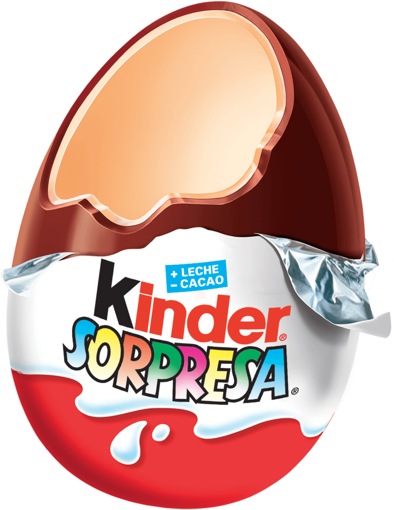 Kinder Sorpresa Chocolate Egg PNG image