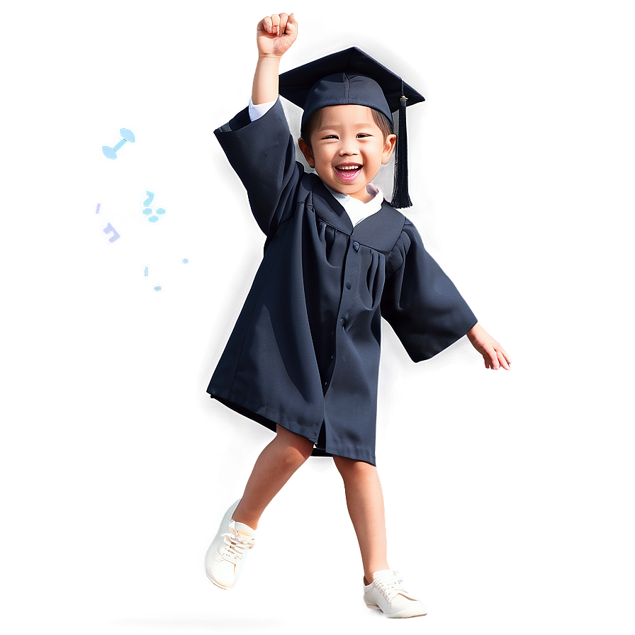 Kindergarten Graduation Joyful Dance Png 06282024 PNG image