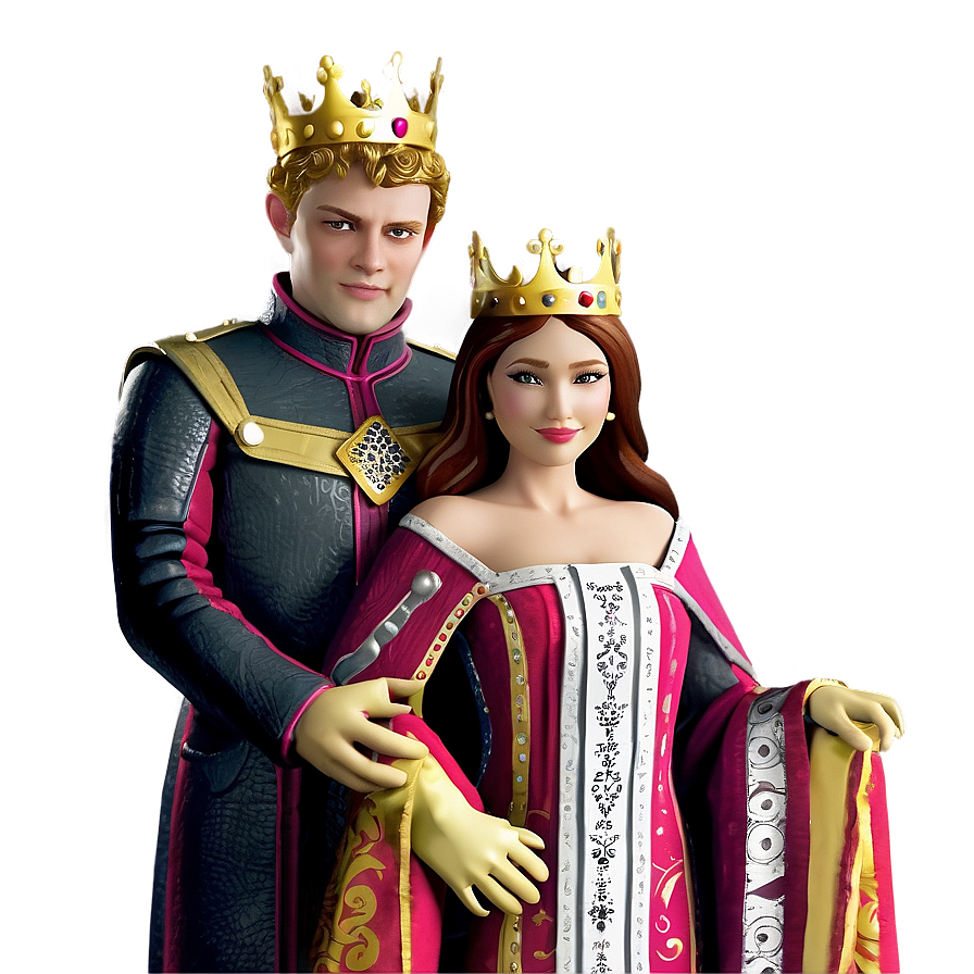 King And Queen Card Png Ofd32 PNG image