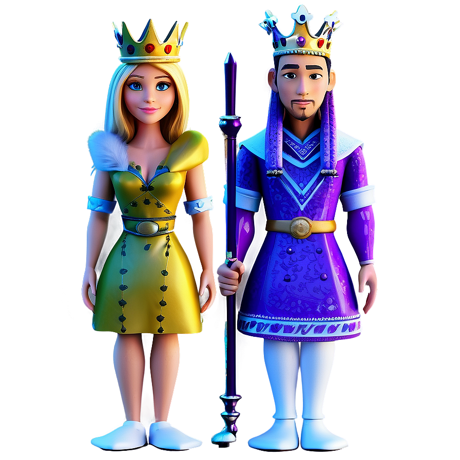 King And Queen Card Png Rrj PNG image