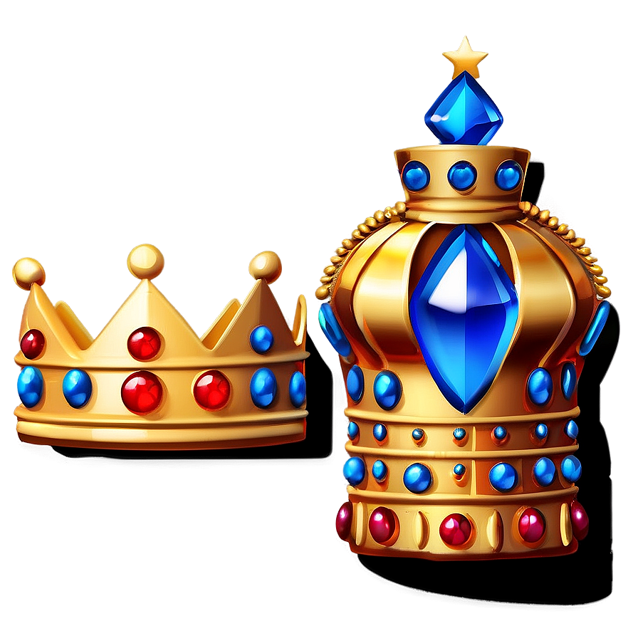 King And Queen Emoji Png Crt PNG image