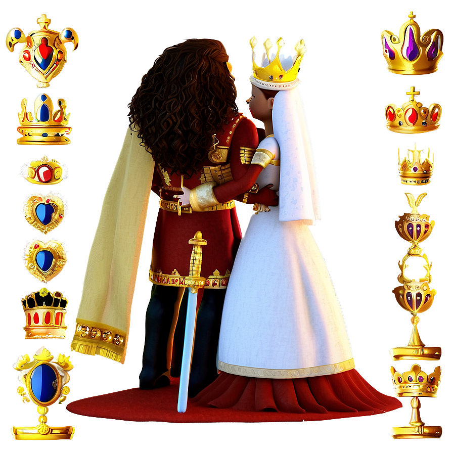 King And Queen In Love Png 68 PNG image