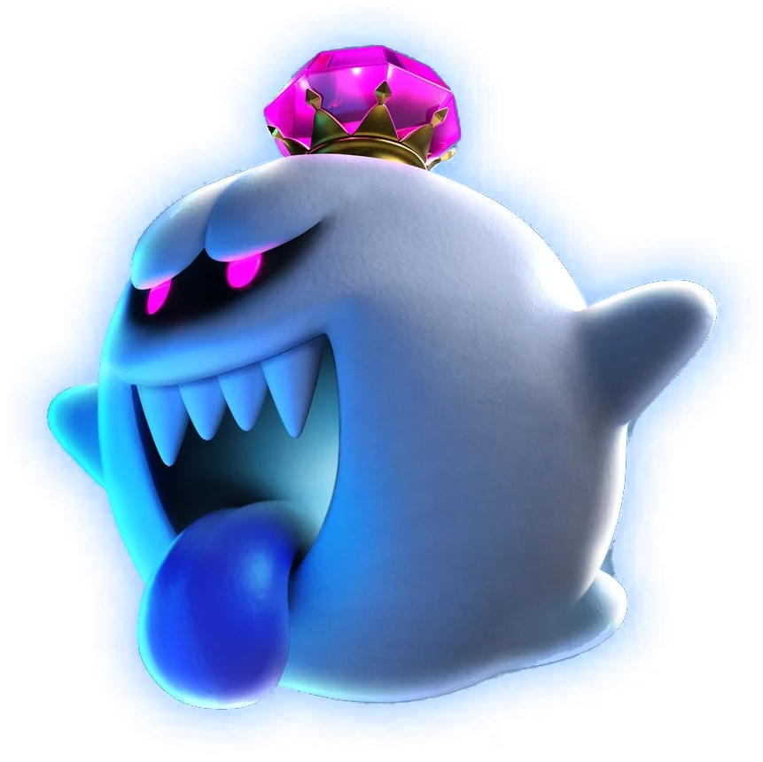 King Boo Laughing PNG image