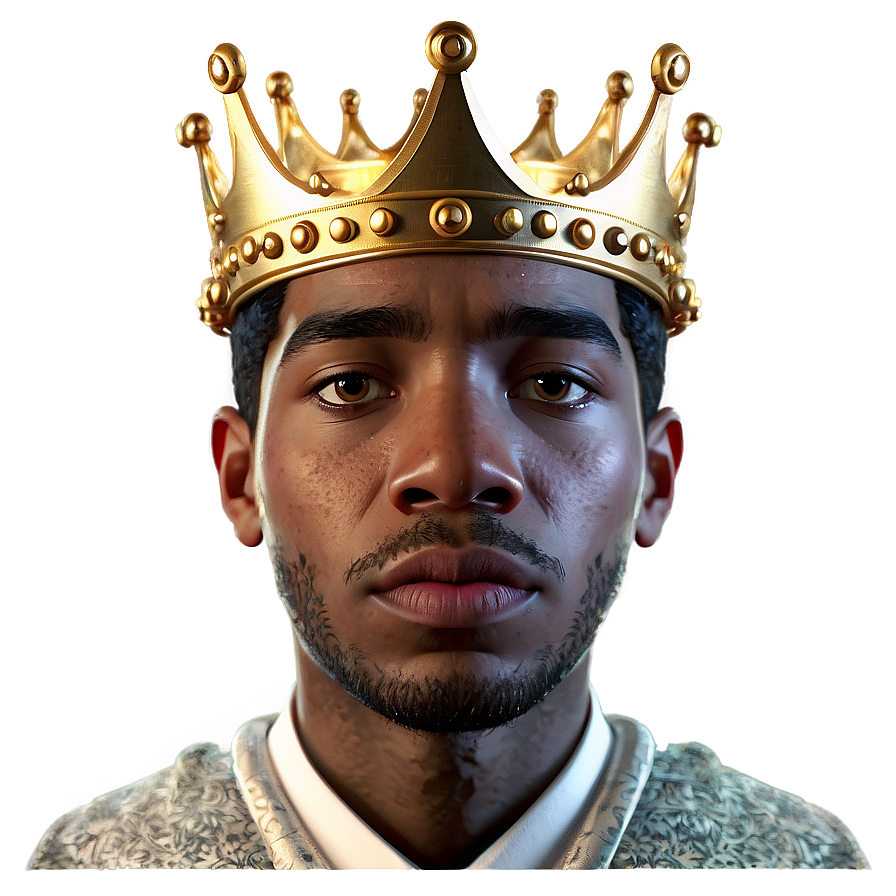 King Head Crown Png Esq85 PNG image