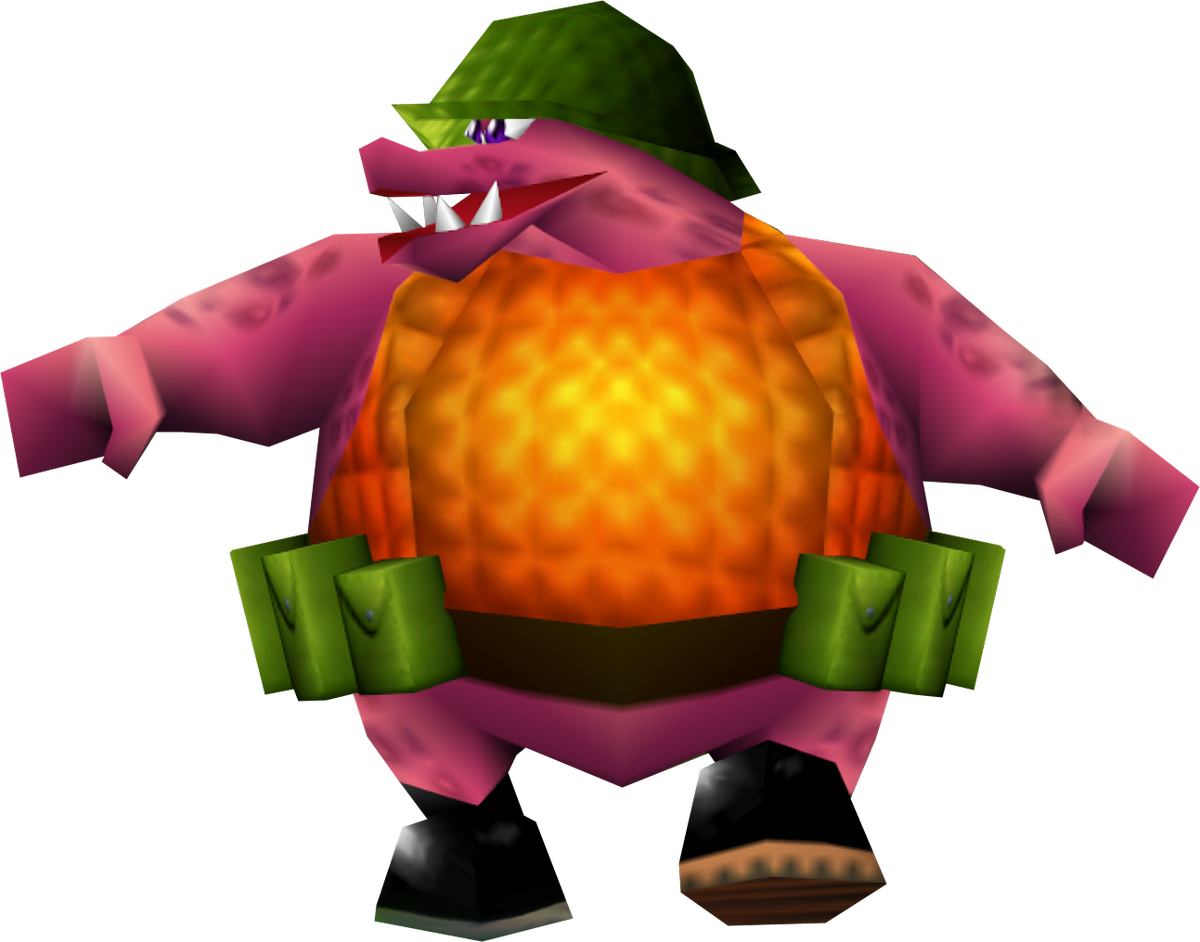 King K Rool Donkey Kong Series Character PNG image