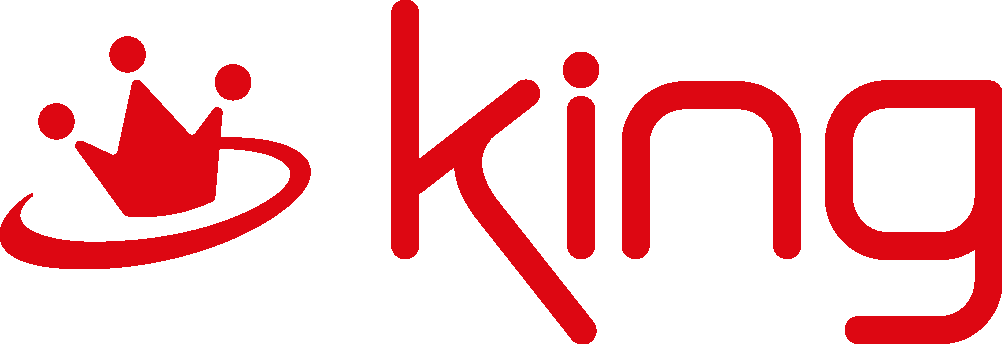 King Logo Redand Gray PNG image