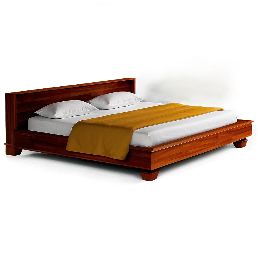 King Size Bed Png 05042024 PNG image