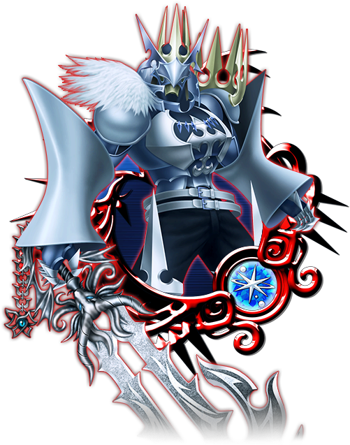 Kingdom_ Hearts_ Character_ With_ Keyblade PNG image
