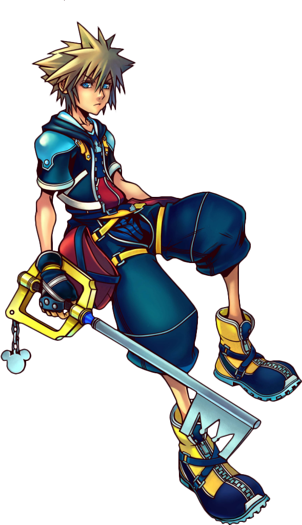 Kingdom Hearts Hero Sora PNG image