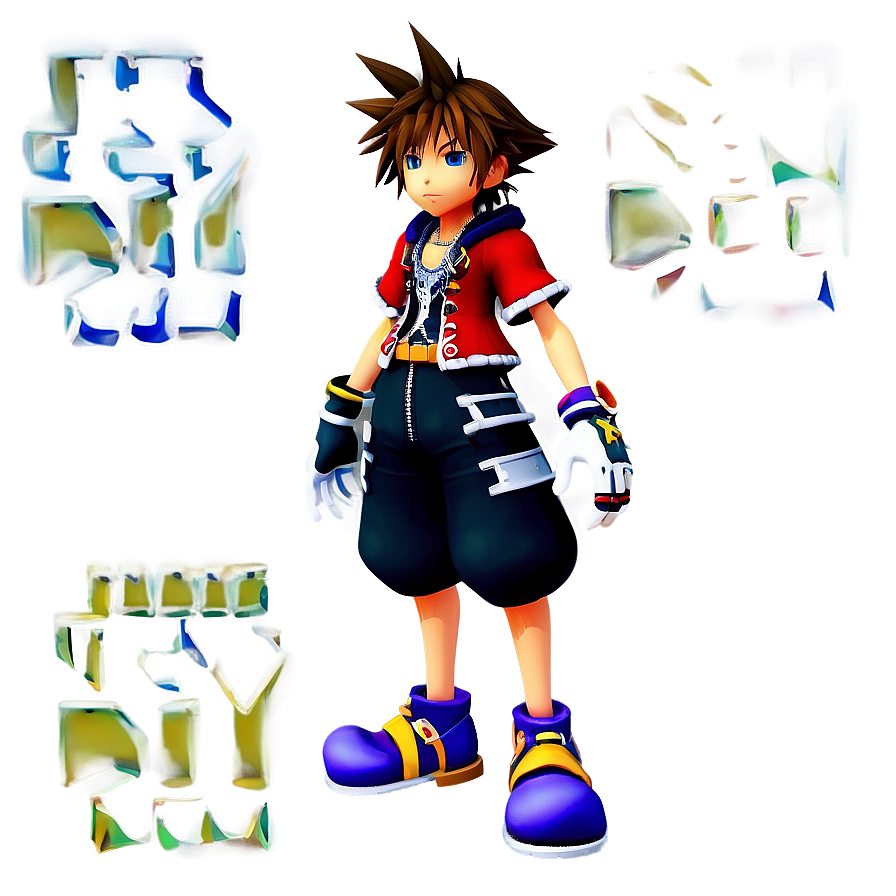 Kingdom Hearts Sora Png 06252024 PNG image