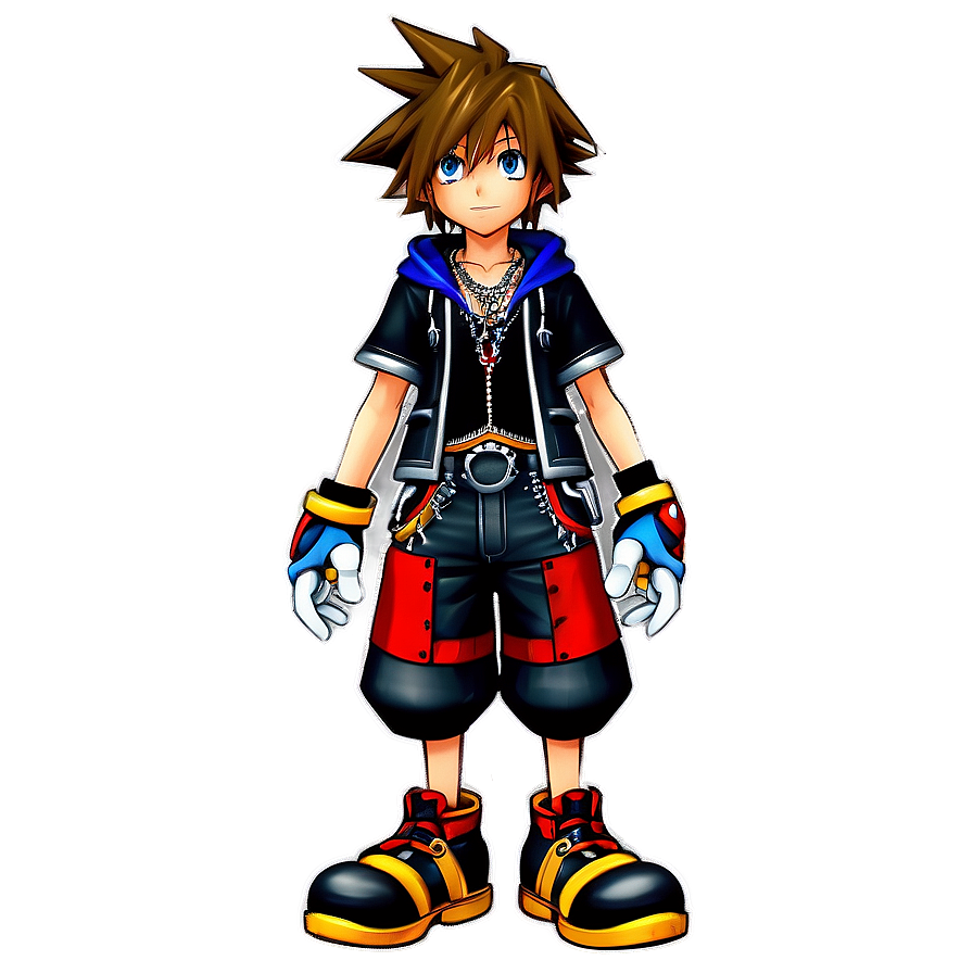 Kingdom Hearts Sora Png Fss6 PNG image