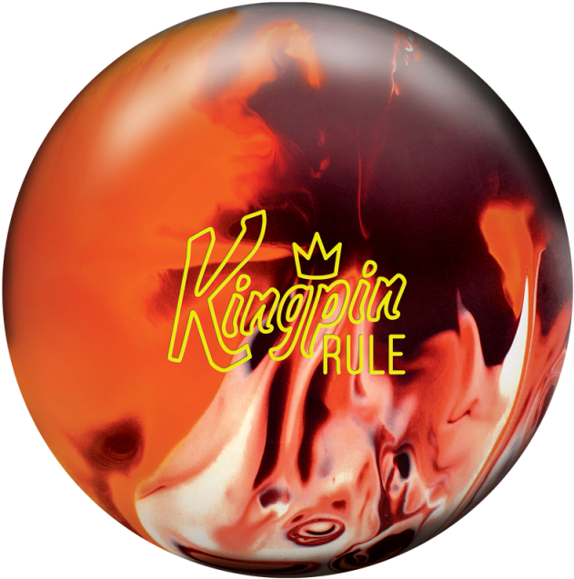 Kingpin Rule Bowling Ball PNG image