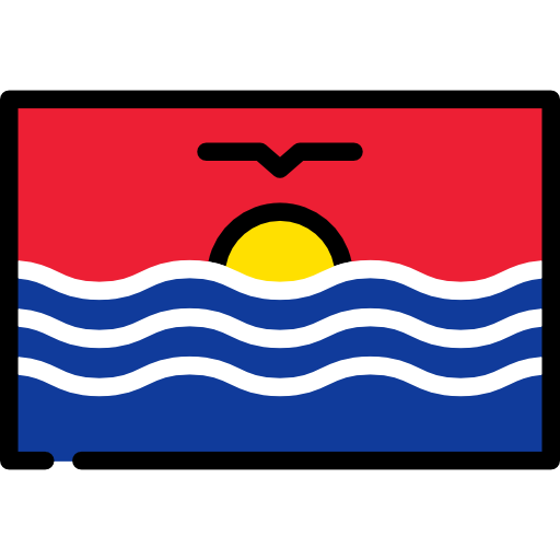 Kiribati Flag Graphic PNG image