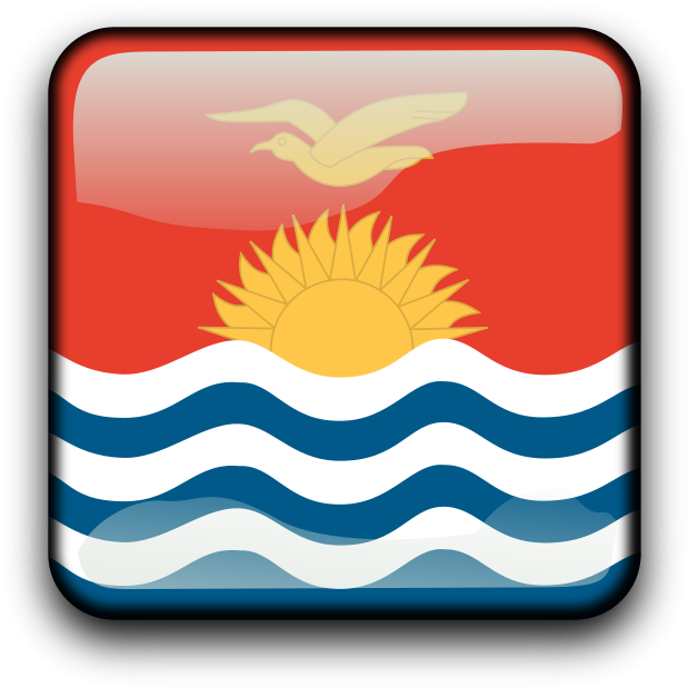Kiribati Flag Graphic Representation PNG image