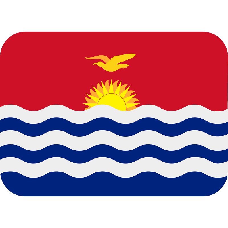 Kiribati National Flag PNG image