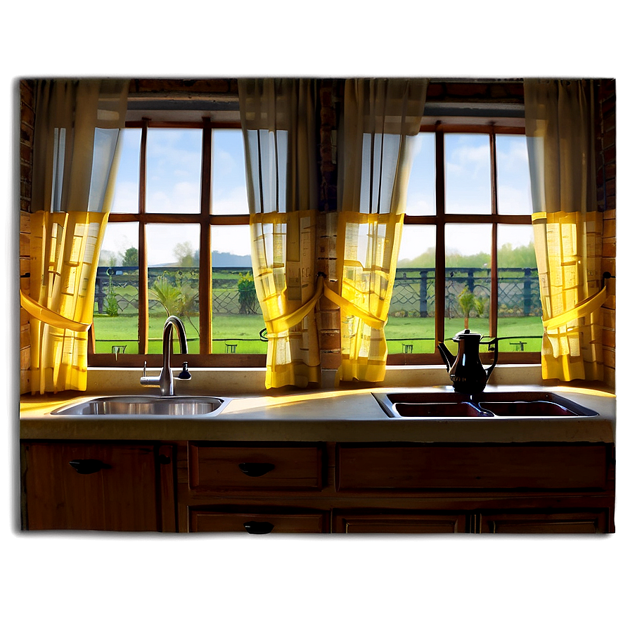 Kitchen Curtains Png Exc44 PNG image