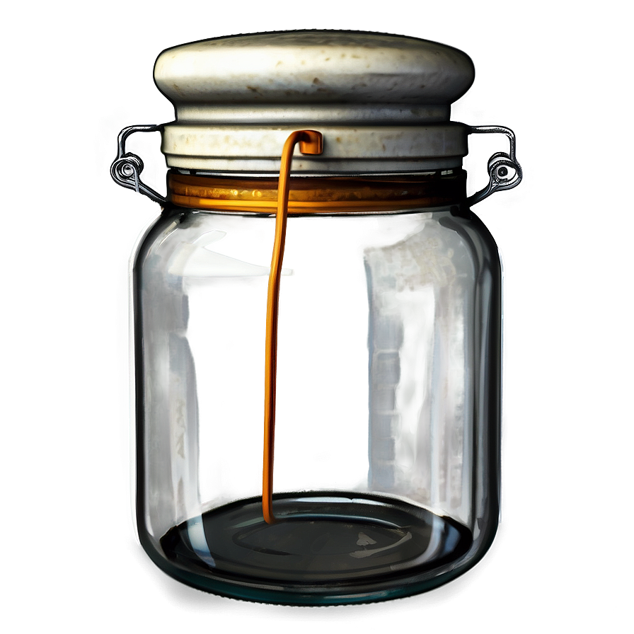 Kitchen Glass Jar Png 06132024 PNG image