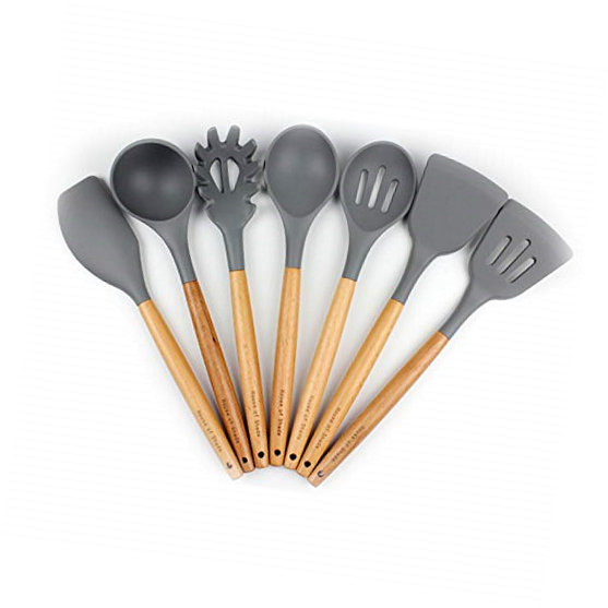 Kitchen Utensil Set Spoonsand Spatulas PNG image