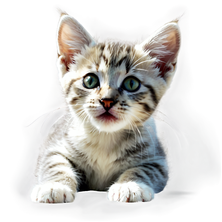 Kitten In Grass Png 05232024 PNG image