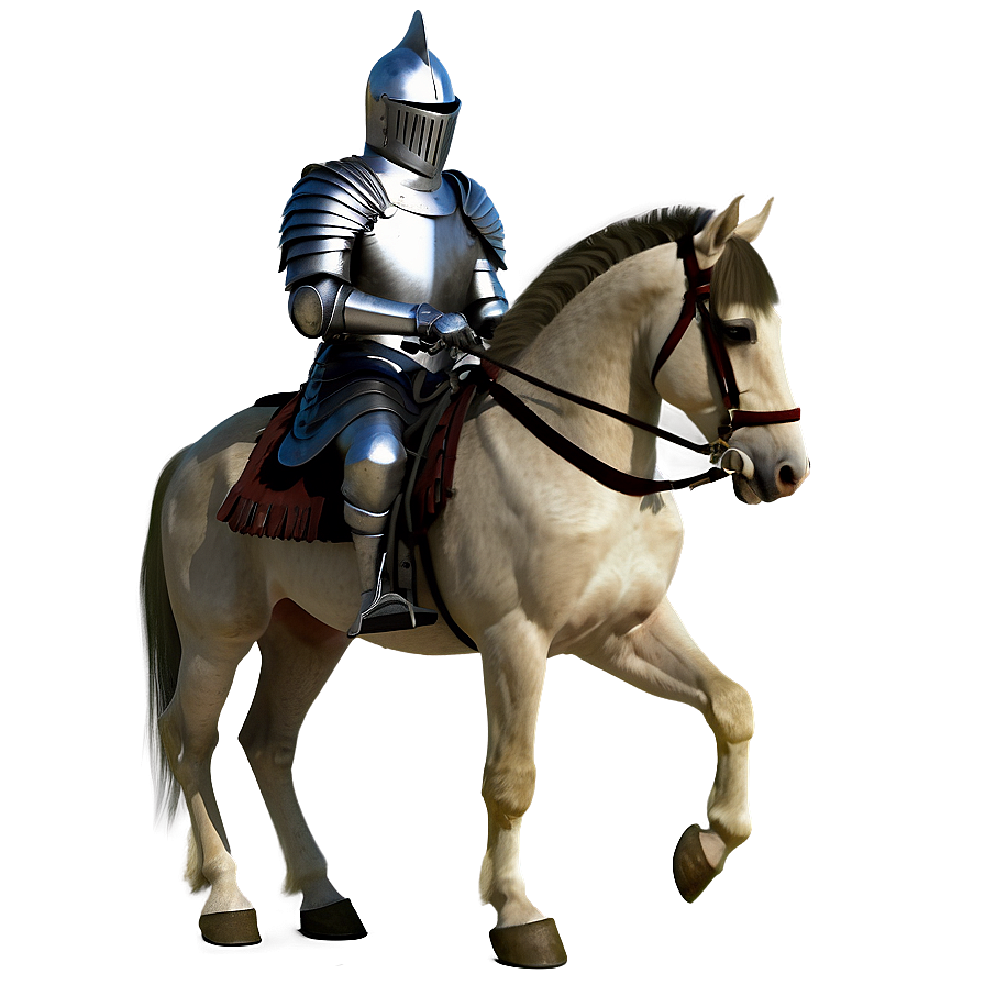 Knight On Horse Png 05212024 PNG image