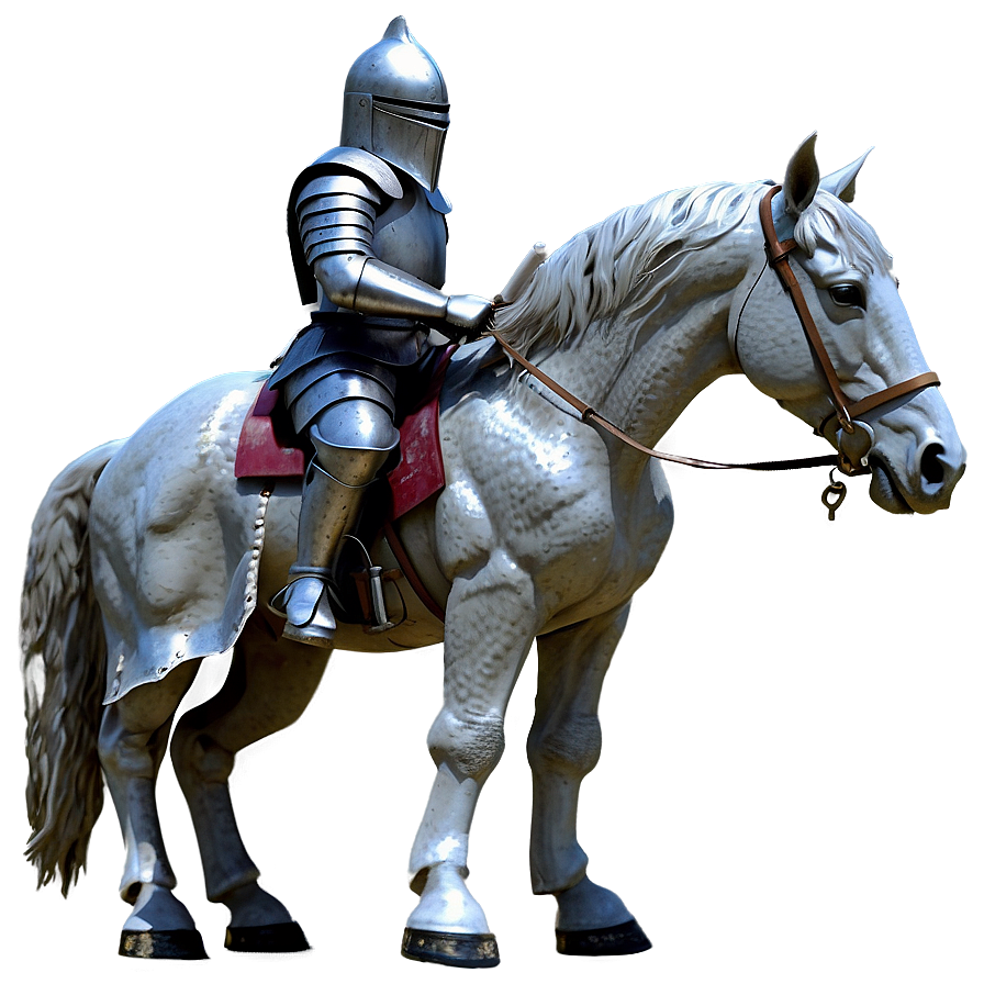 Knight Riding Horse Png 92 PNG image