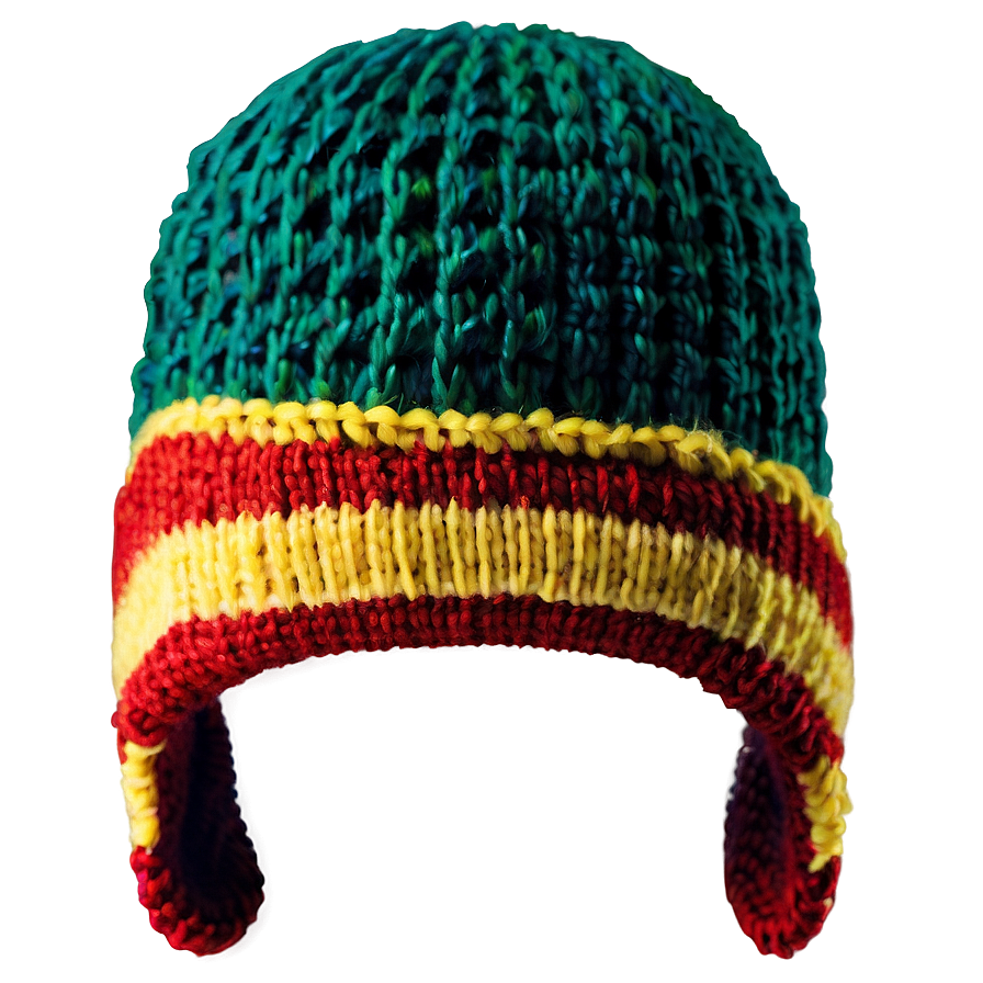 Knitted Rasta Hat Pattern Png Dda PNG image