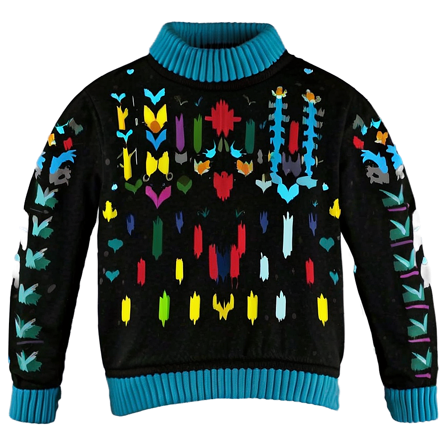 Knitted Sweatshirt Png 06132024 PNG image