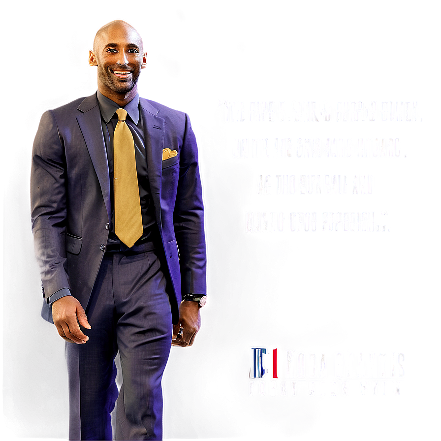 Kobe Bryant Farewell Speech Png Xkx PNG image