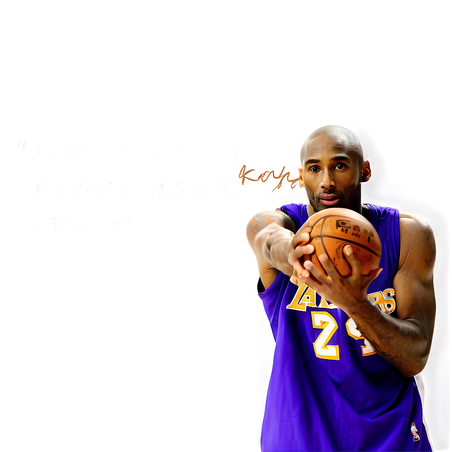Kobe Bryant Quote Png 57 PNG image