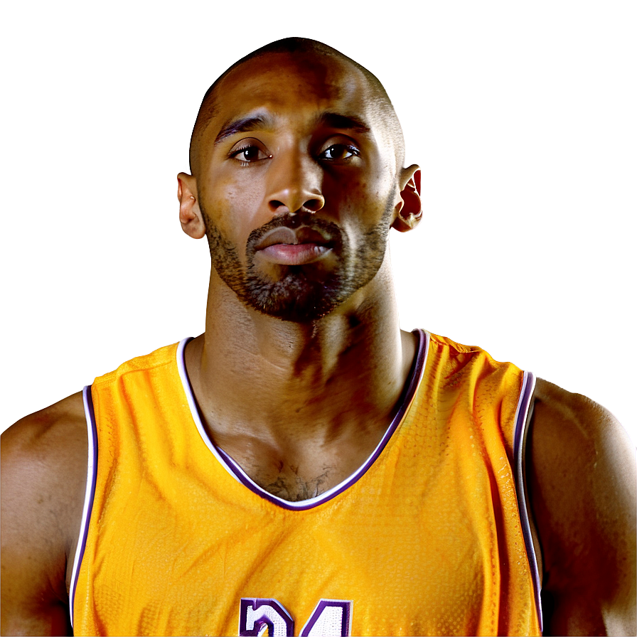 Kobe Bryant Tribute Art Png 05212024 PNG image