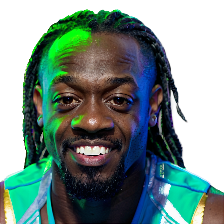 Kofi Kingston Signature Entrance Png Fjq PNG image