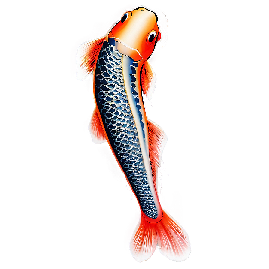 Koi Fish Neck Tattoo Galleries Png Efd PNG image