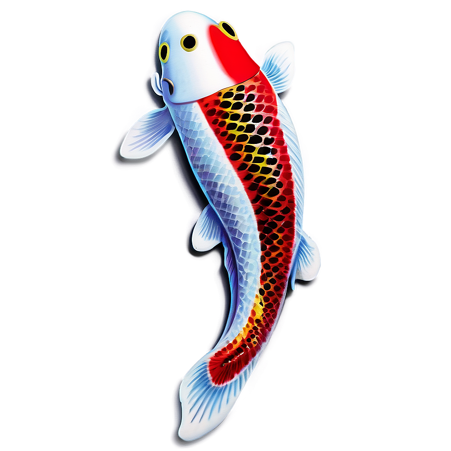 Koi Fish Neck Tattoo Galleries Png Jir PNG image