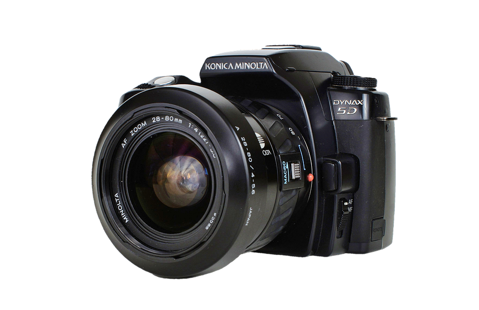 Konica Minolta Dynax5 D Camera PNG image