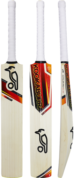 Kookaburra Cricket Bats Display PNG image