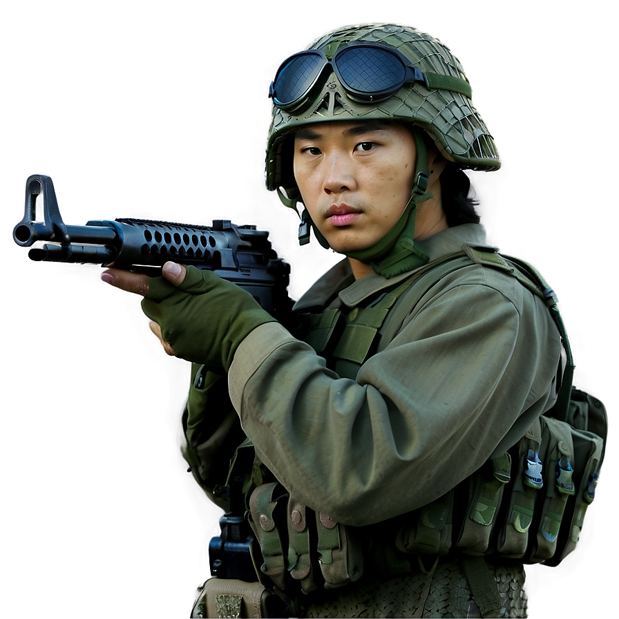 Korean People's Army Soldier Png 58 PNG image